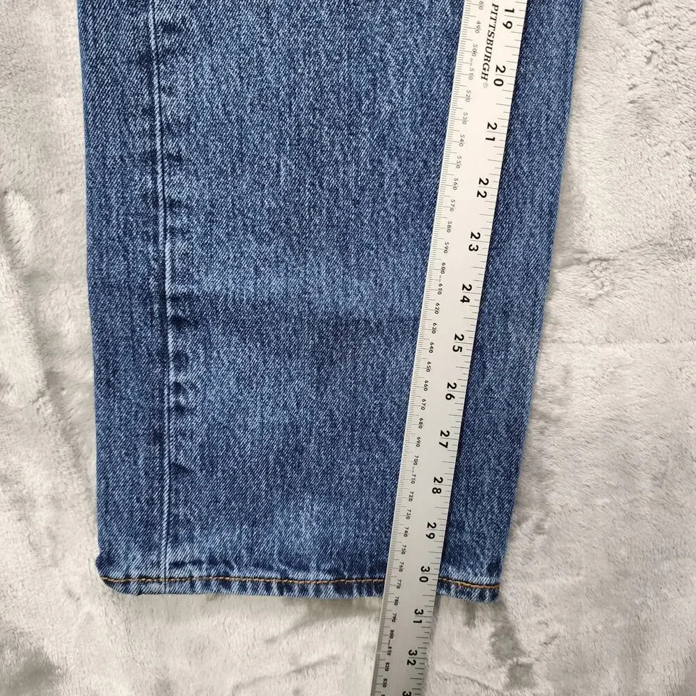 Vintage Levi's 501 Jeans Mens W40 L30.5* Blue Distressed Button Fly Straight Leg